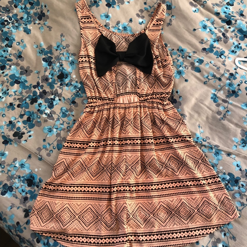 Pink Owl Sleeveless Dress